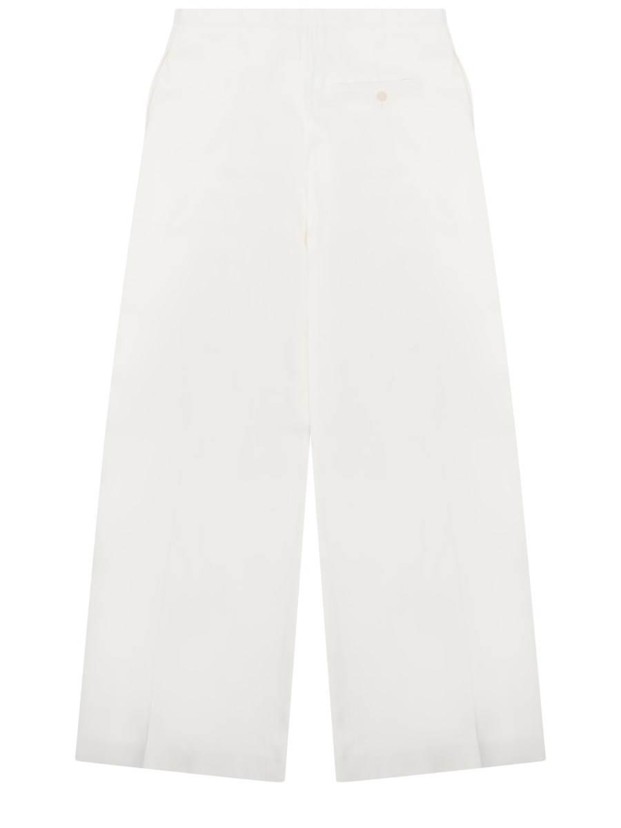 PANTALONE IN TWILL DI VISCOSA