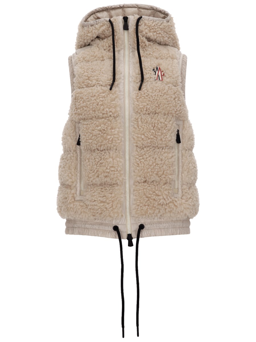 GILET IMBOTTITO EFFETTO TEDDY