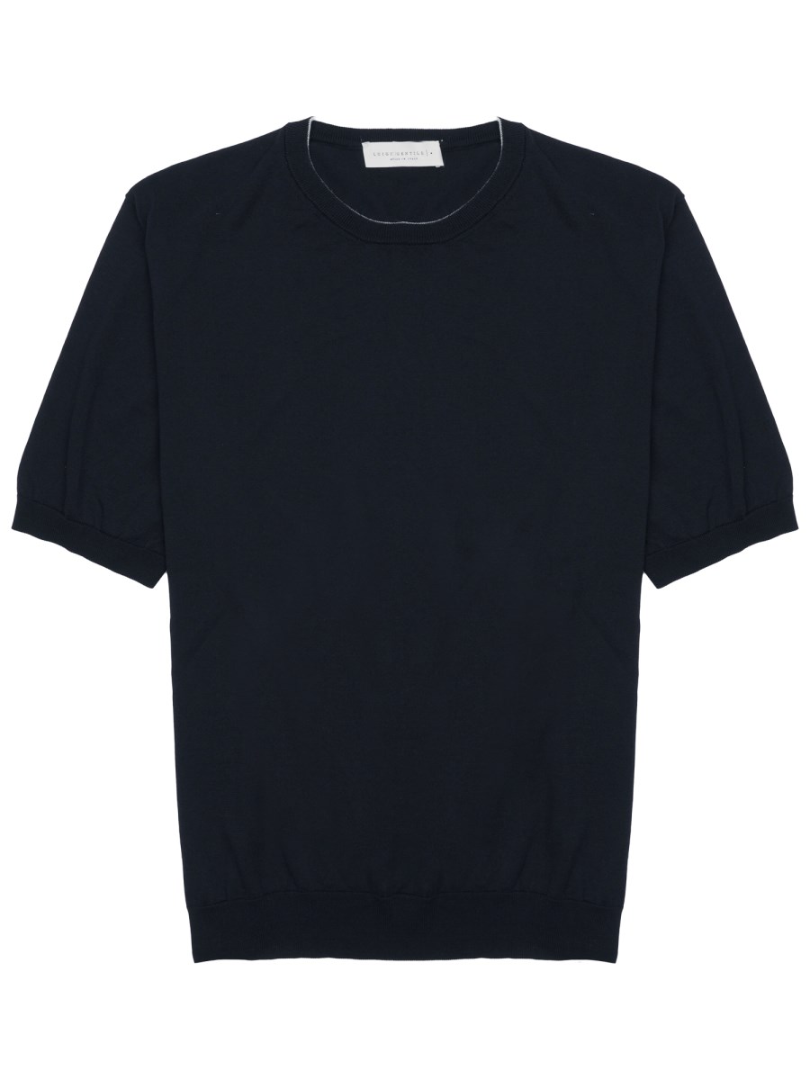 MAGLIA IN COTONE A MANICA CORTA