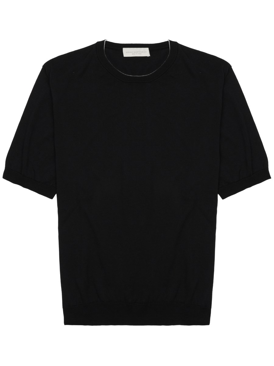 MAGLIA IN COTONE A MANICA CORTA