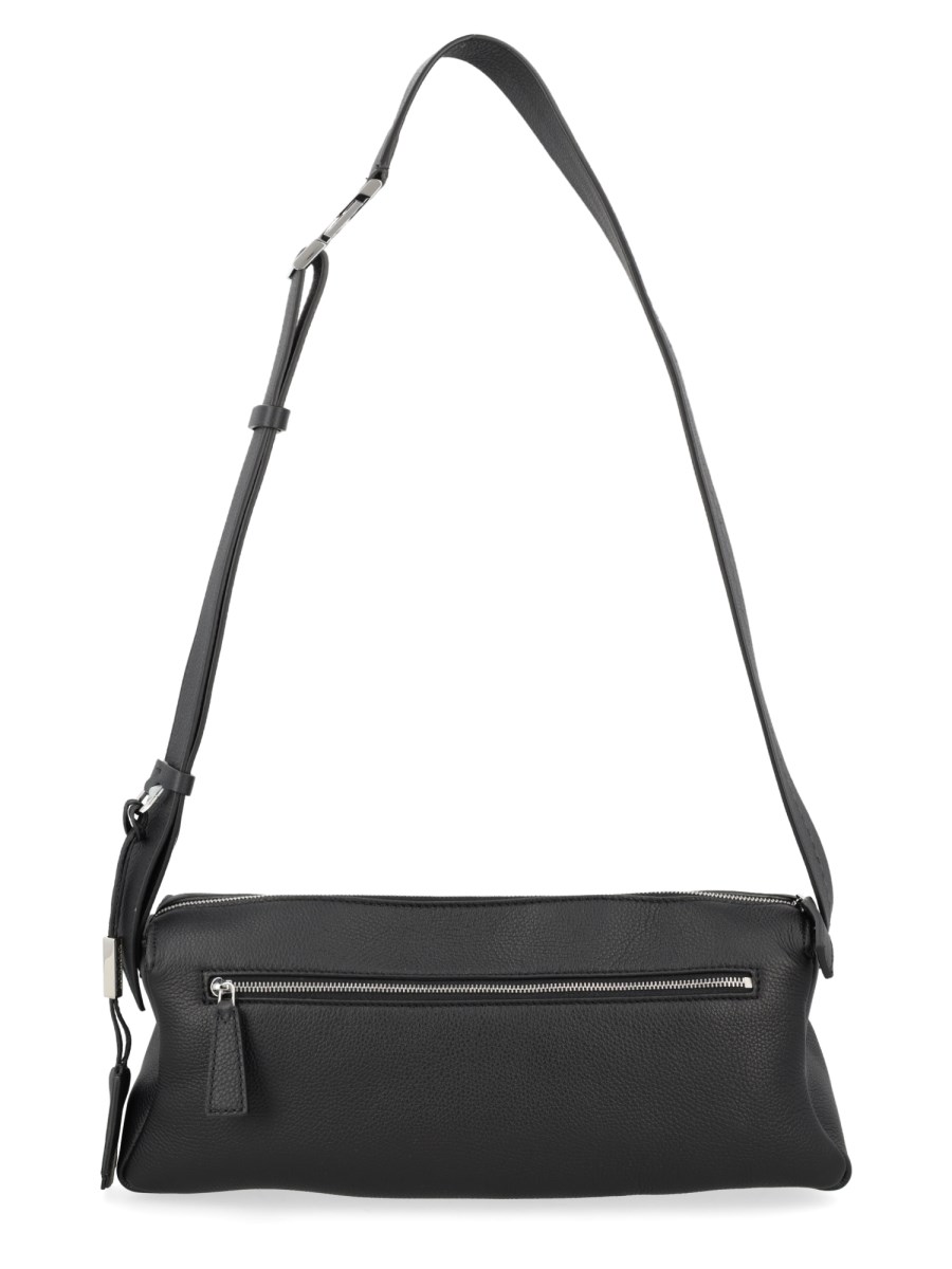 BORSA SMALL IN PELLE CON LOGO