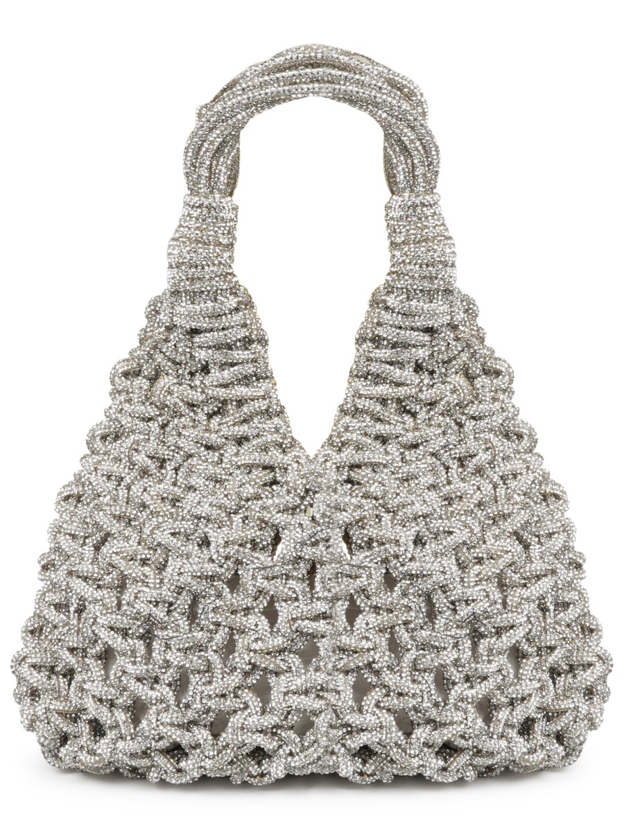 BORSA VANNIFIQUE SMALL CON CRISTALLI