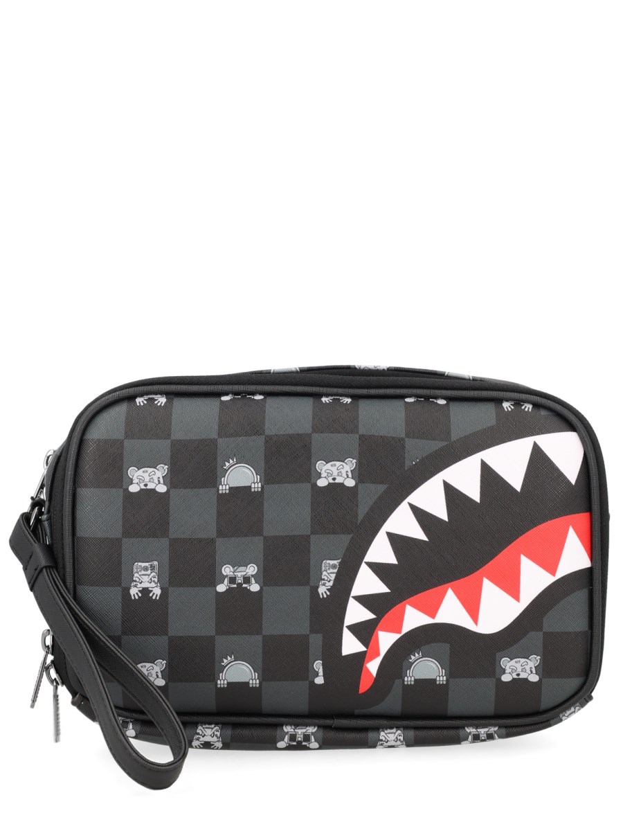 CAMERA BAG GRAY PEEKING CHARACTER CHECK