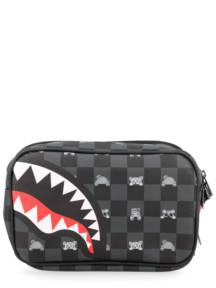 CAMERA BAG GRAY PEEKING CHARACTER CHECK