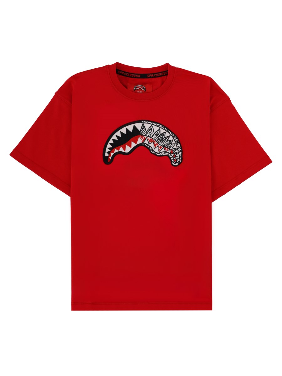 T-SHIRT CON GRAFICA SHARK