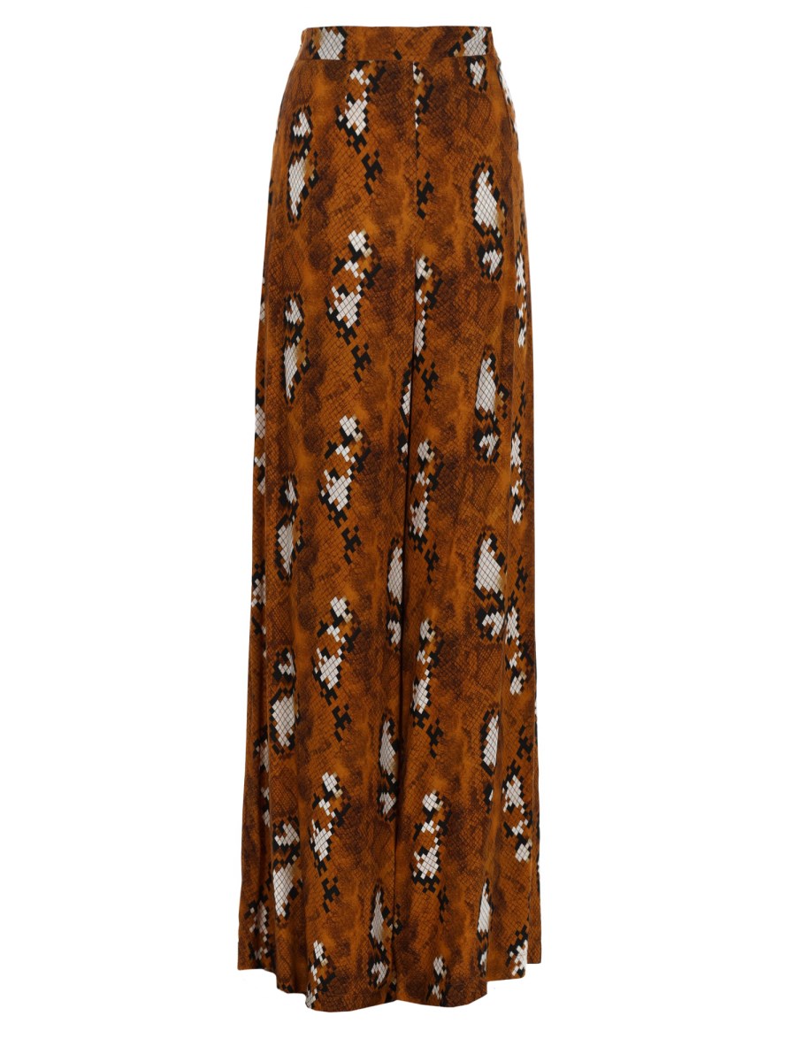 PANTALONE IN VISCOSA CON STAMPA