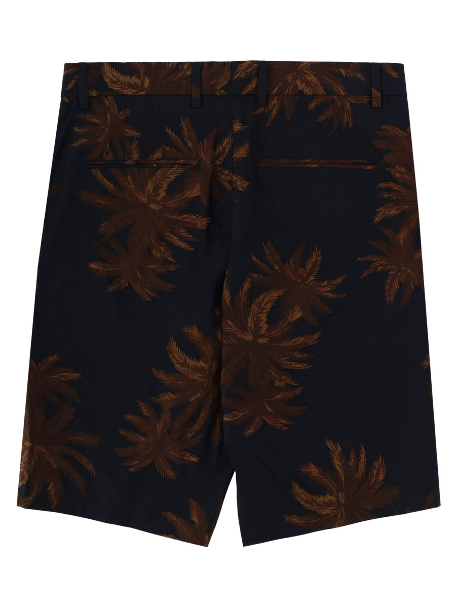 SHORTS IN COTONE CON STAMPA