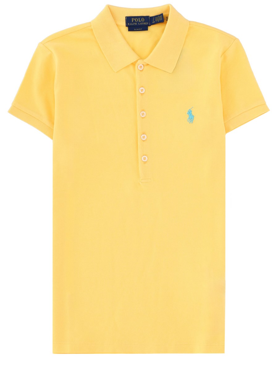 POLO CON LOGO RICAMATO