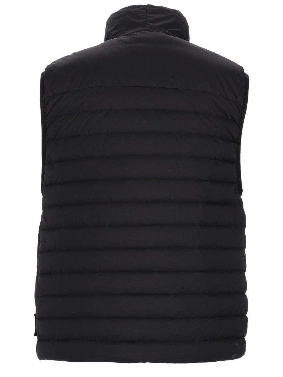 GILET IN PIUMA SEAMLESS TUNNEL IN NYLON