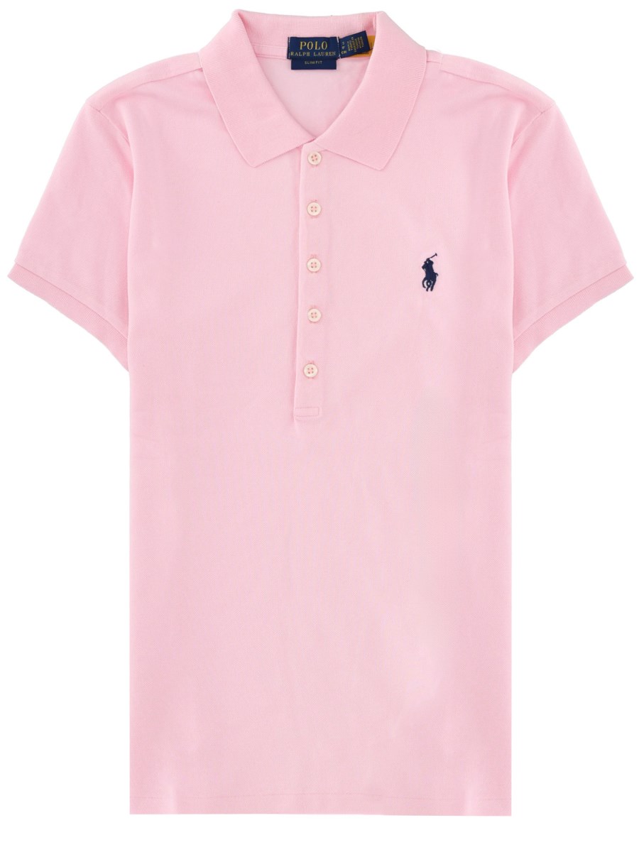 POLO CON LOGO RICAMATO