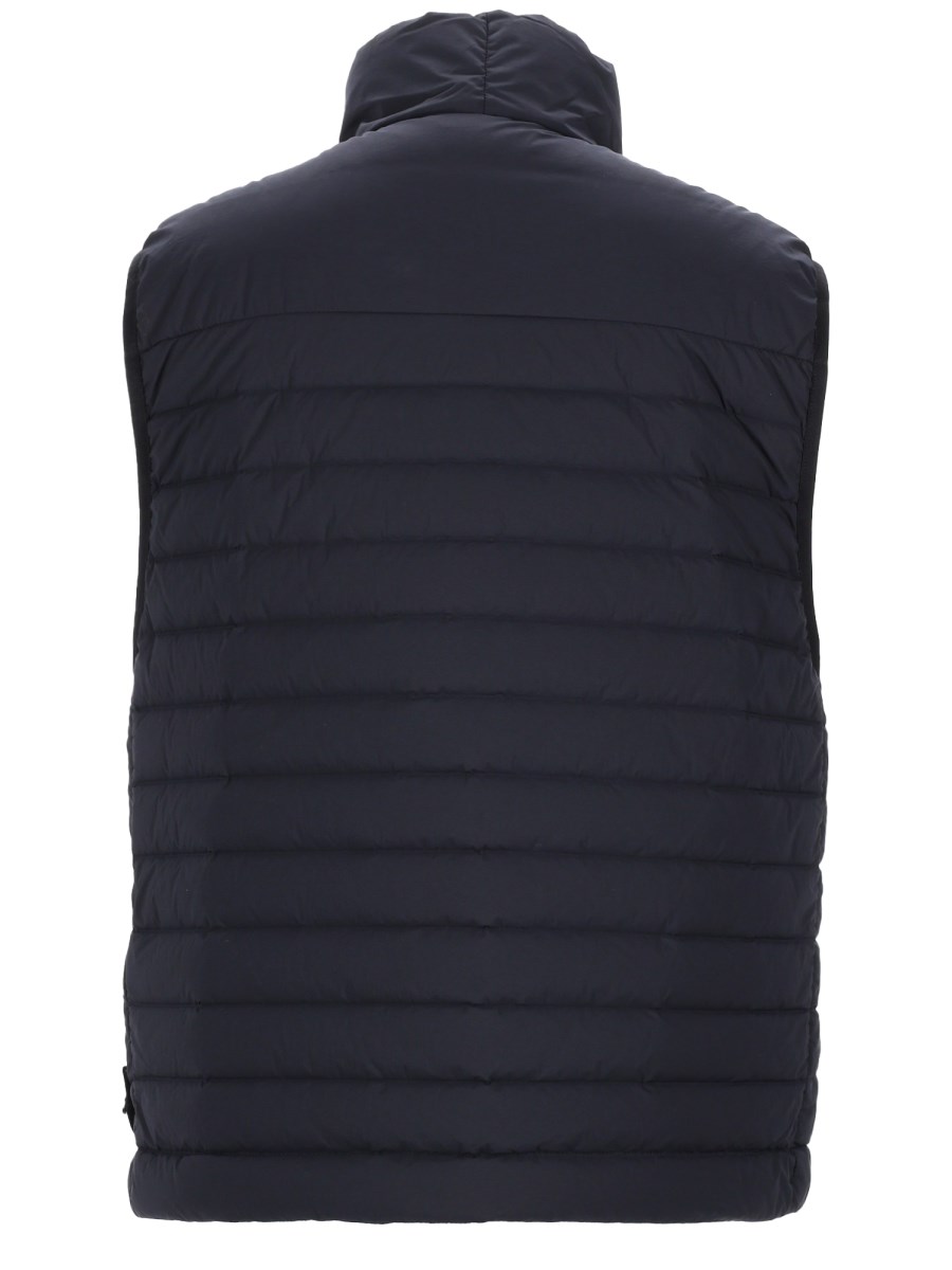 GILET IN PIUMA SEAMLESS TUNNEL IN NYLON