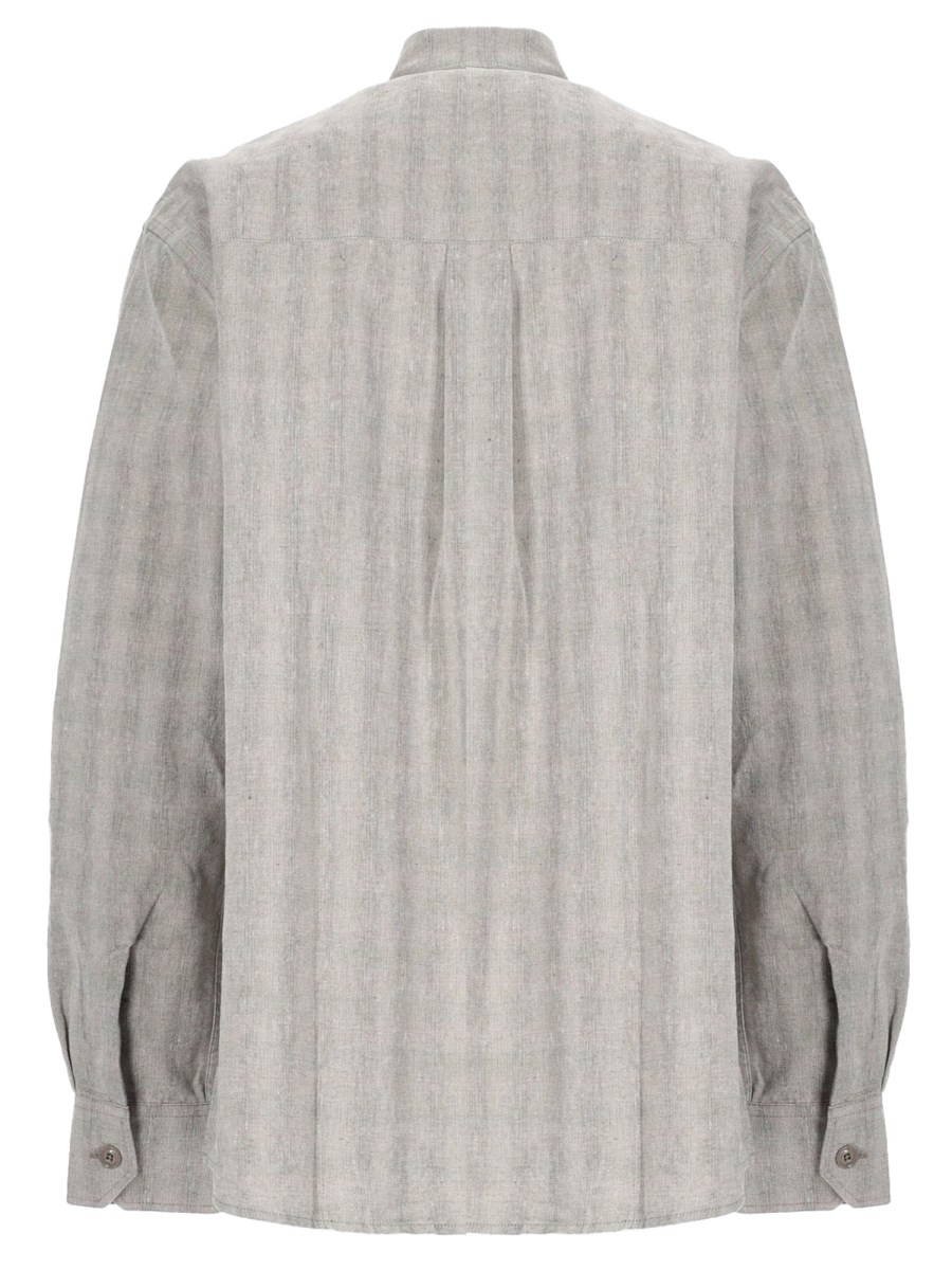 CAMICIA IN COTONE MISTO LINO