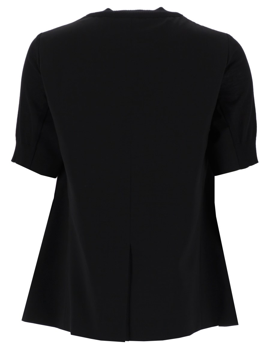MAGLIA IN LANA E COTONE