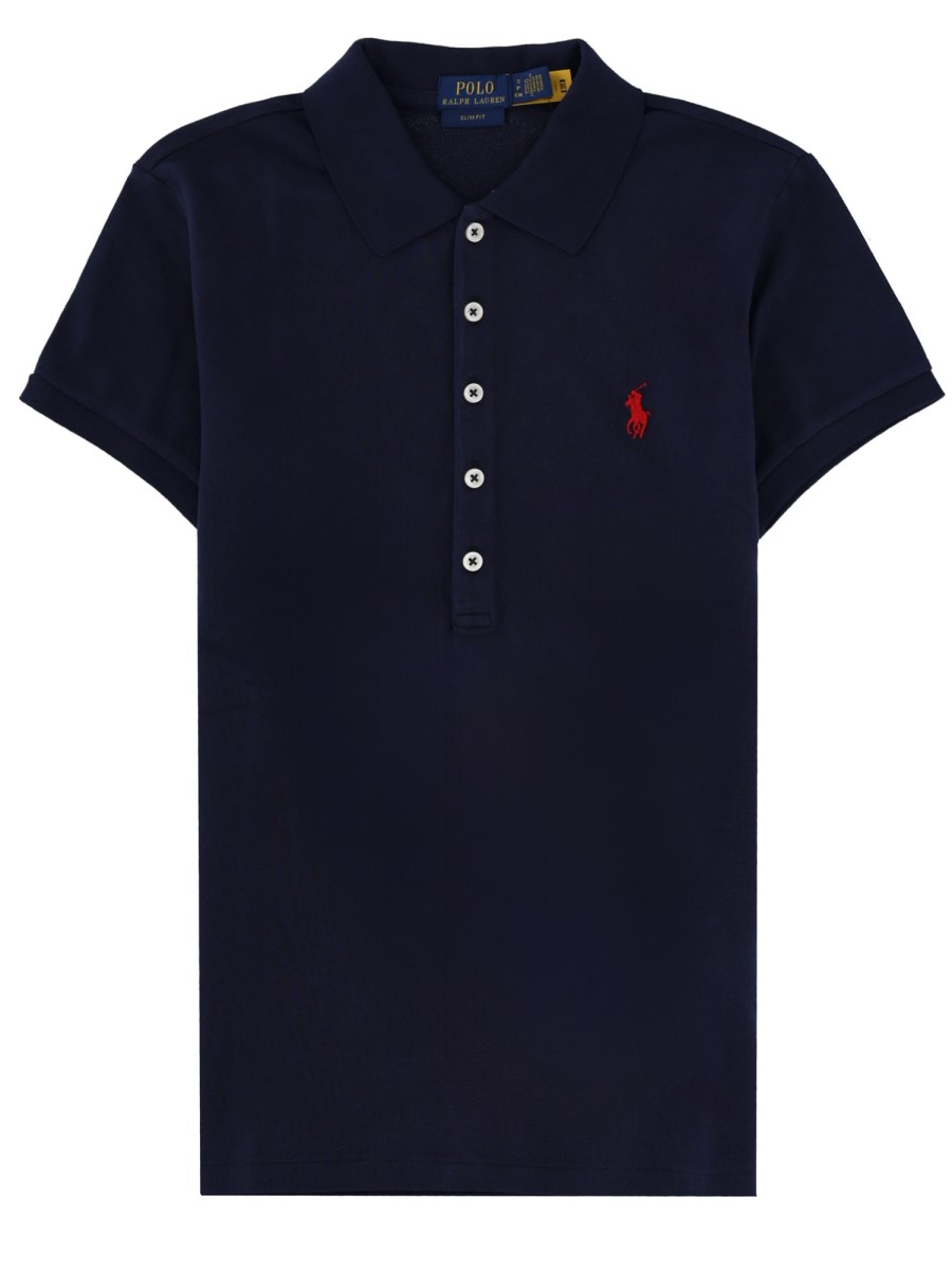 POLO CON LOGO RICAMATO