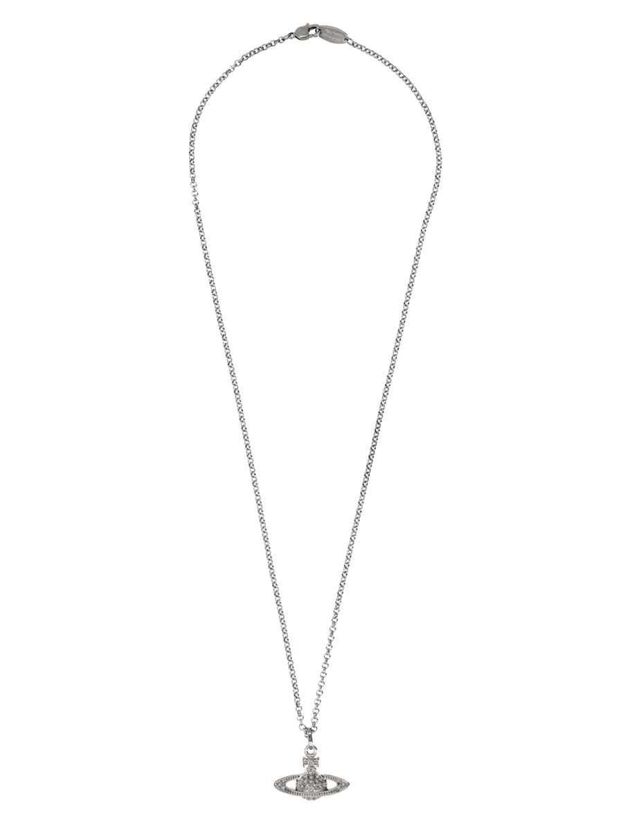 COLLANA CON CIONDOLO ORB MINI BAS RELIEF 