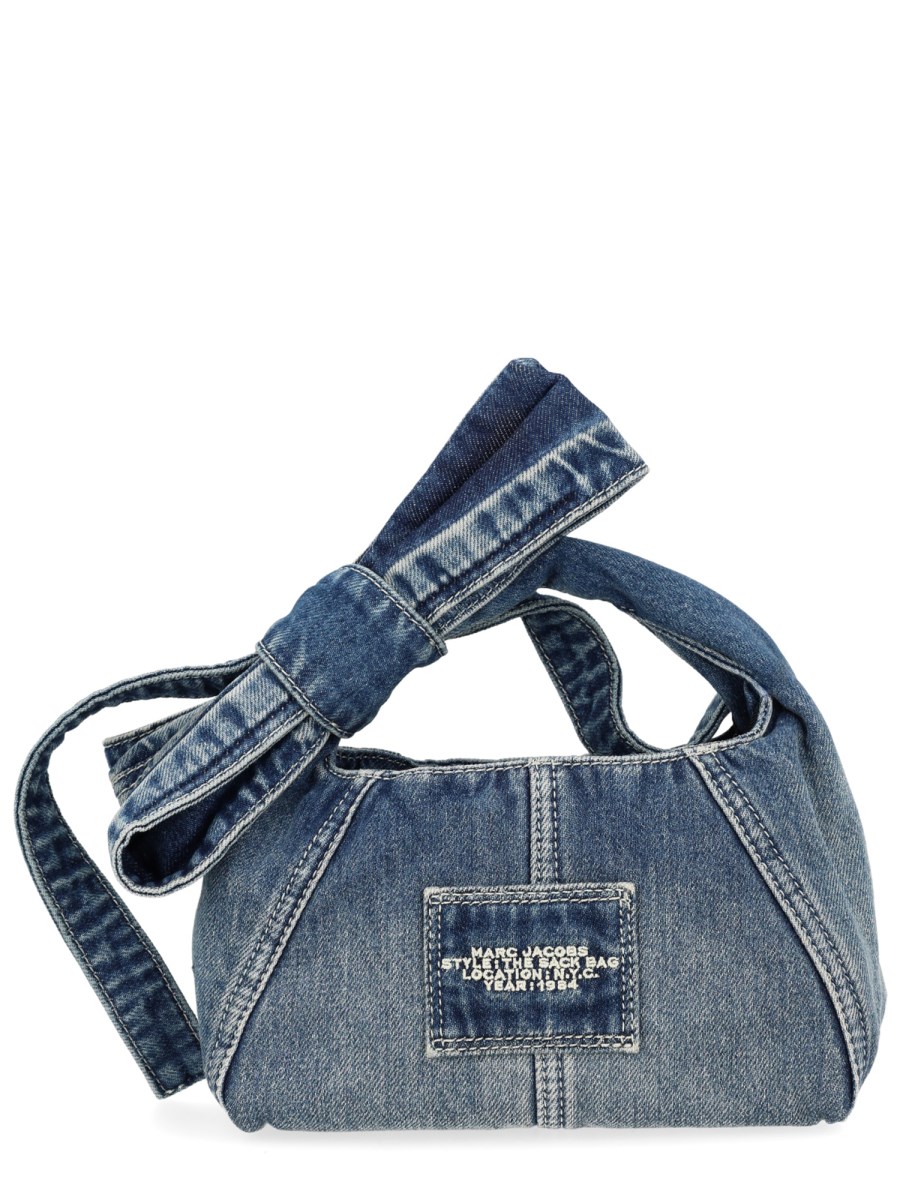 BORSA THE MINI SACK IN DENIM 