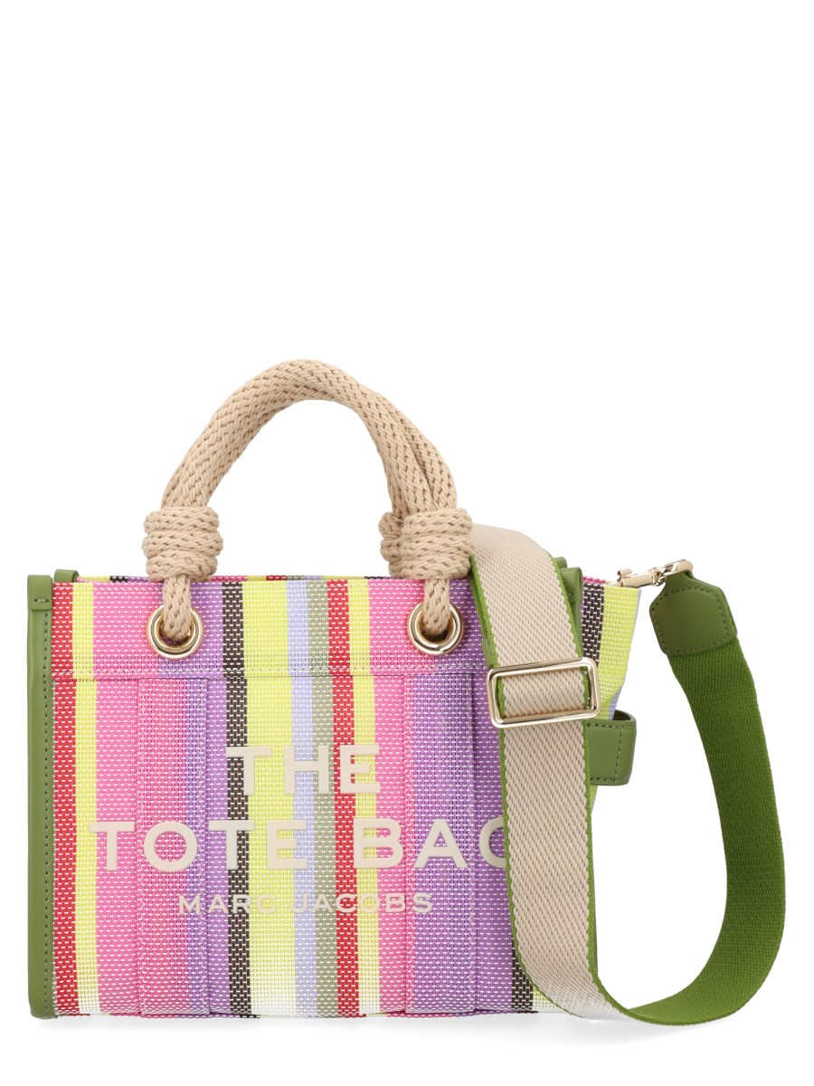 BORSA TOTE SMALL A RIGHE 
