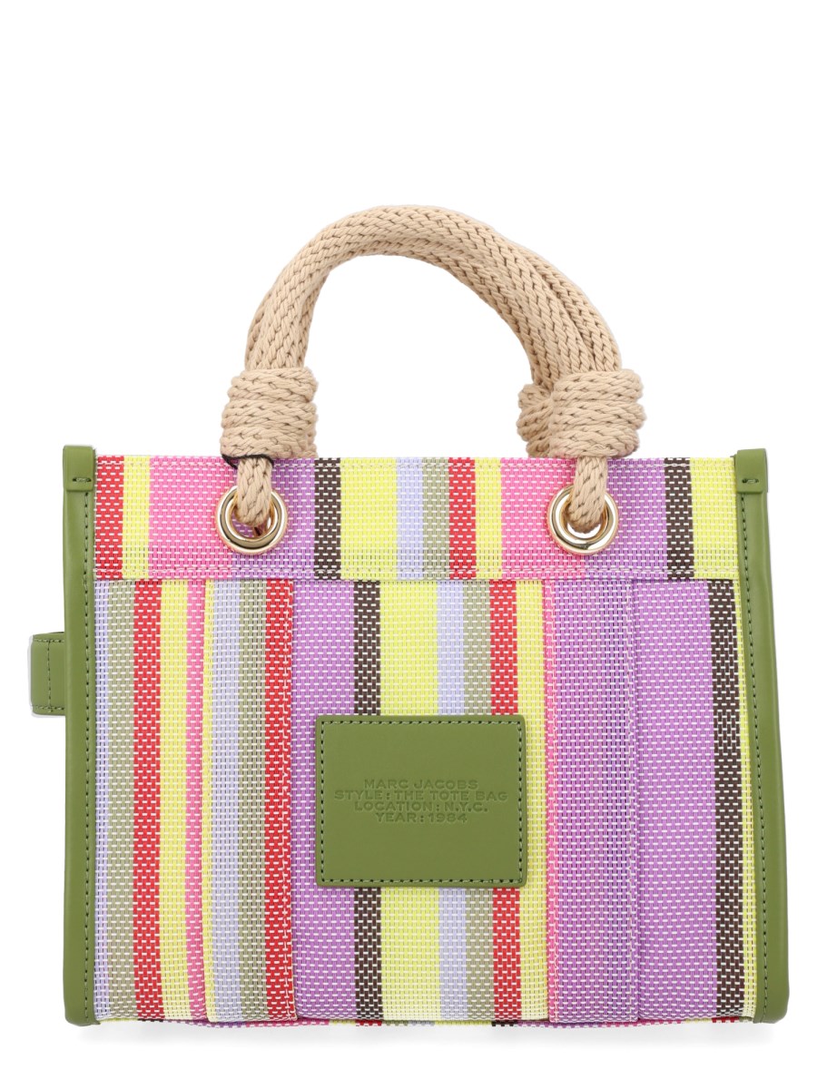 BORSA TOTE SMALL A RIGHE 