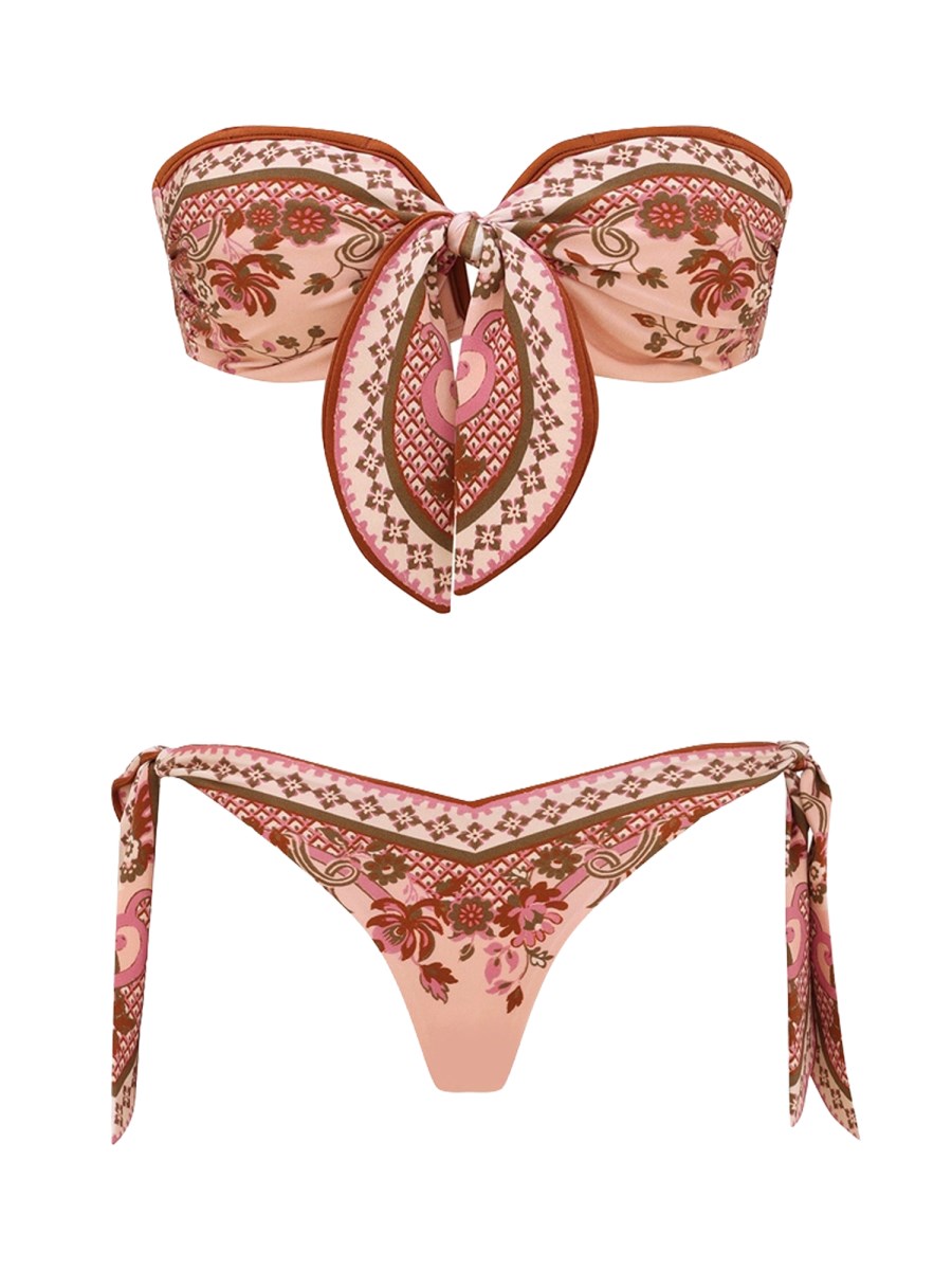 BIKINI ASTER CON DETTAGLIO FOULARD