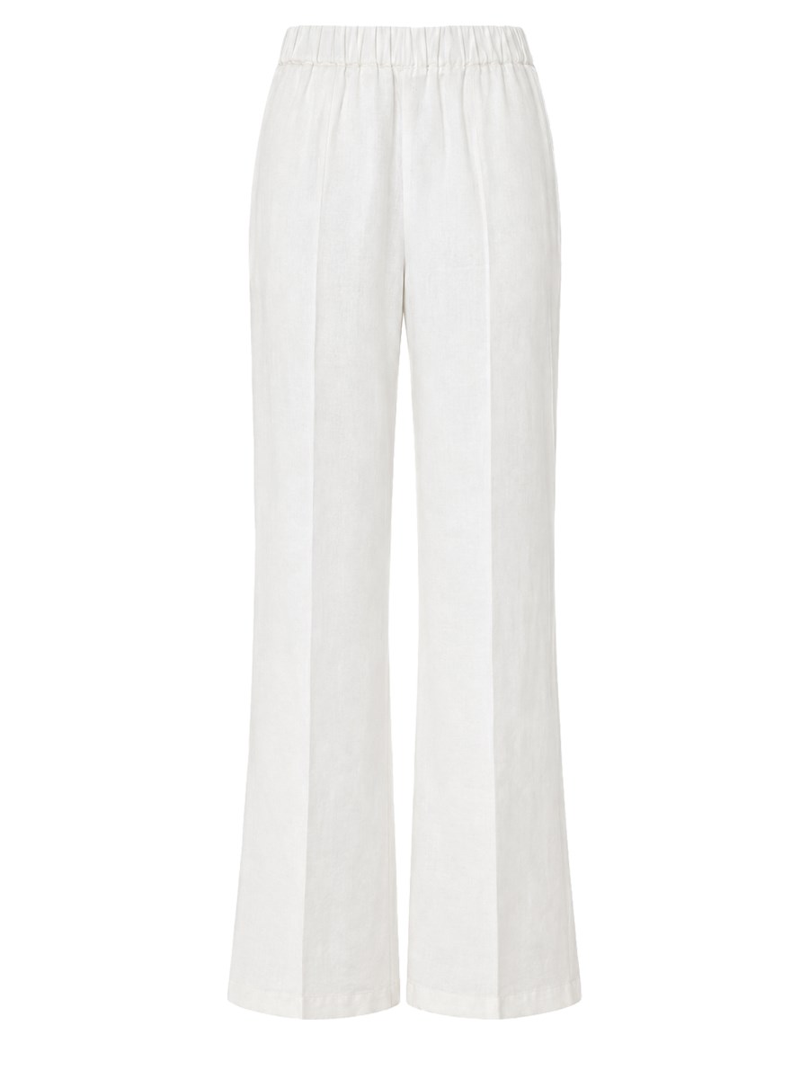 pantalone ampio in lino