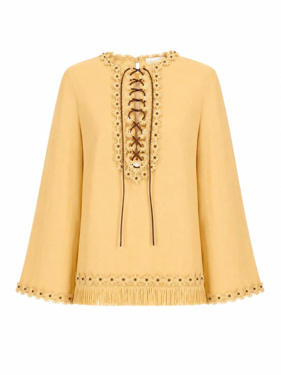 BLUSA CON FRANGE