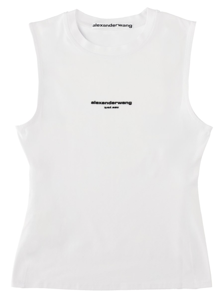 TANK TOP IN COTONE STRETCH
