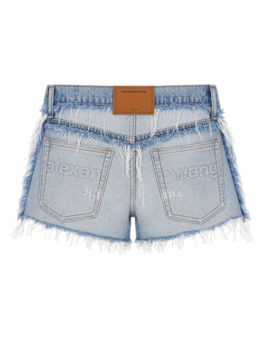 SHORTS IN DENIM