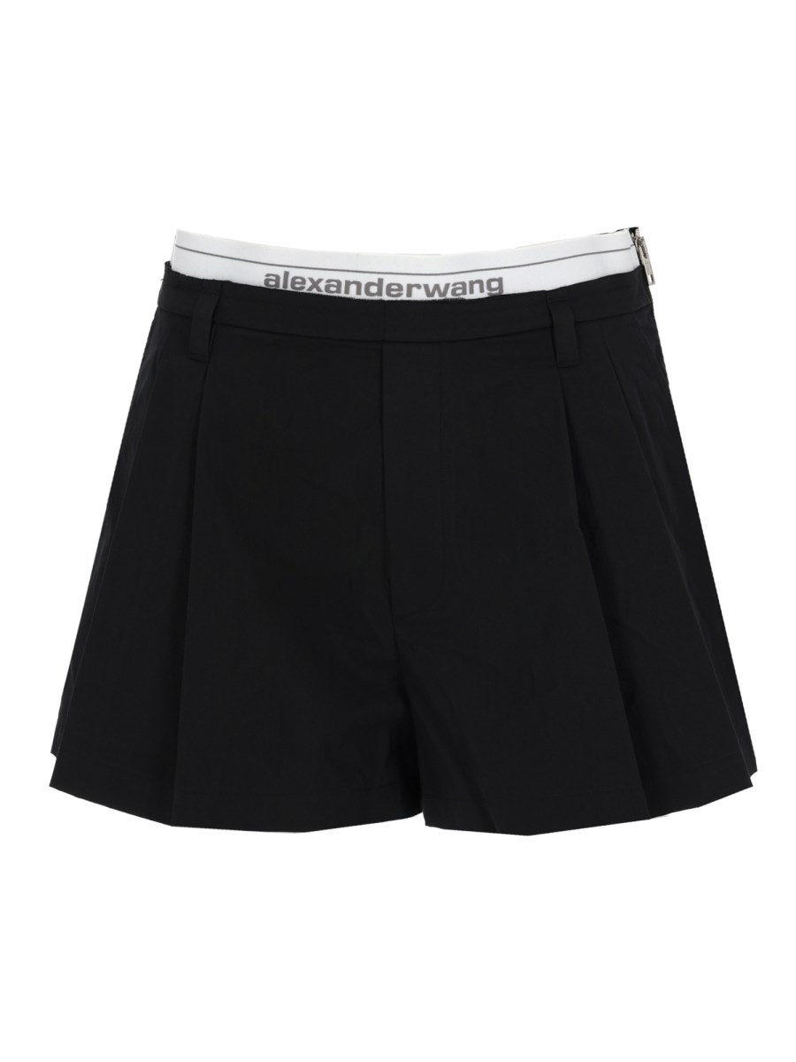 SHORTS CON ELASTICO LOGATO
