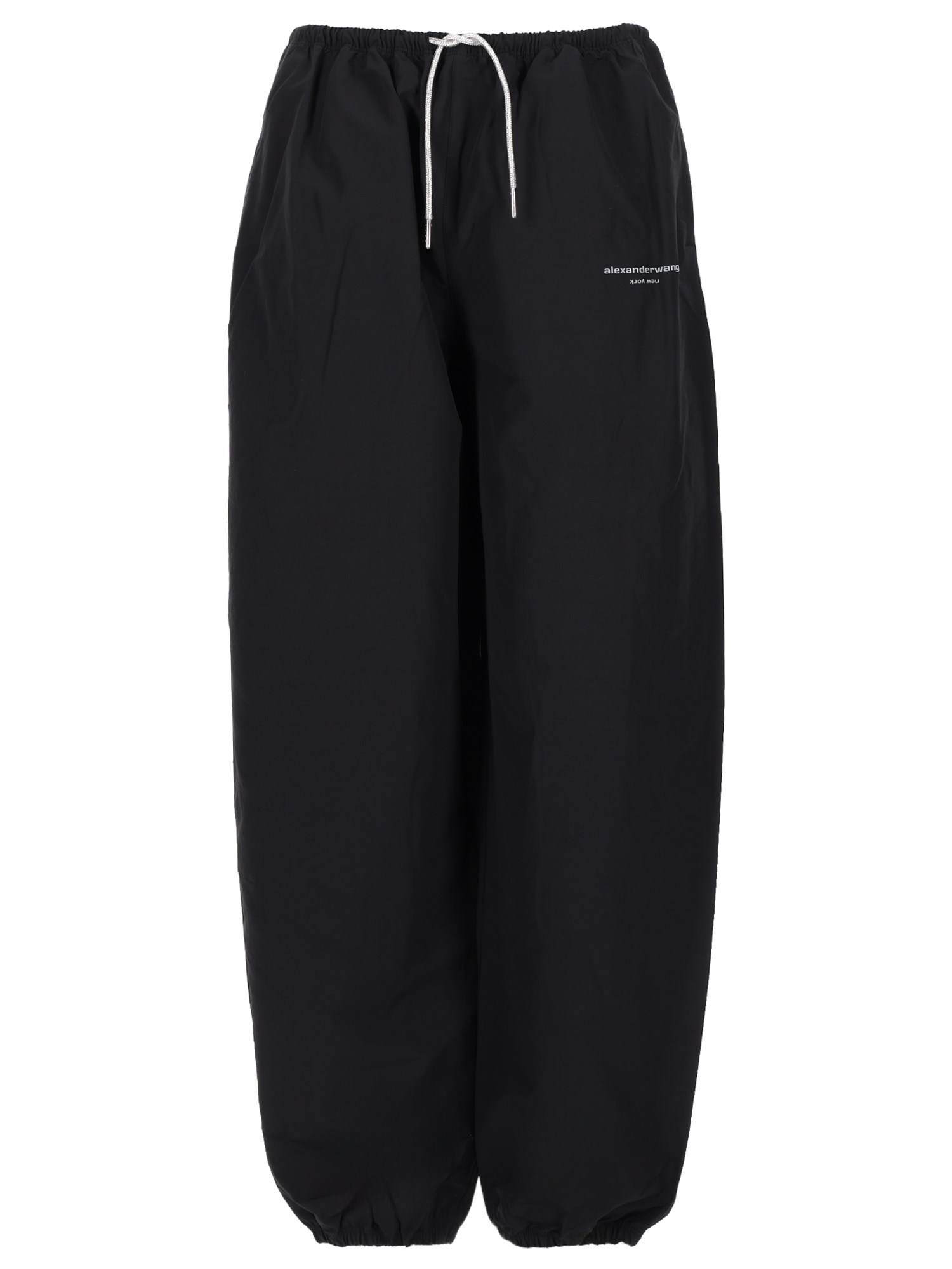 alexander wang pantalone "track" con logo