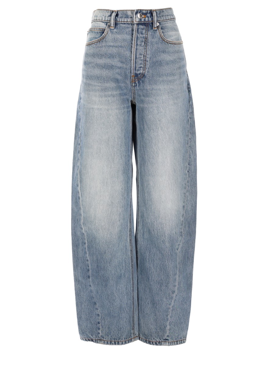 Jeans Float Con Tasca A Scomparsa