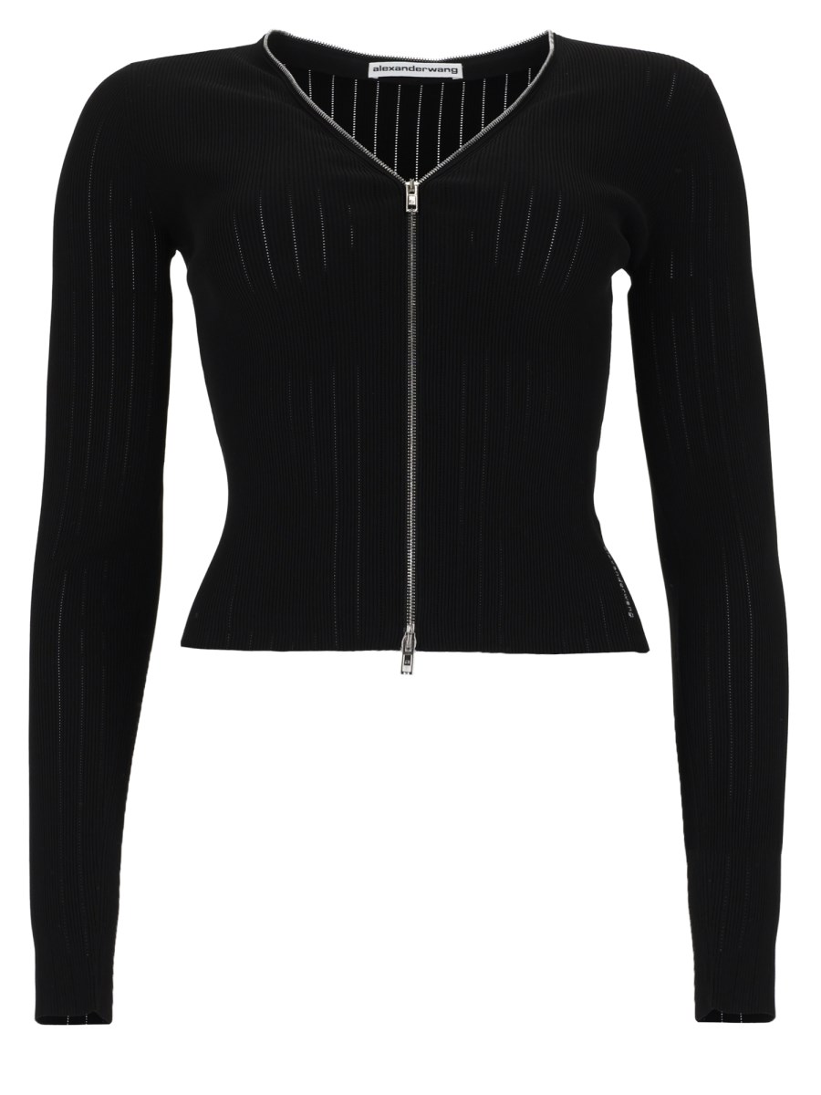 CARDIGAN POINTELLE
