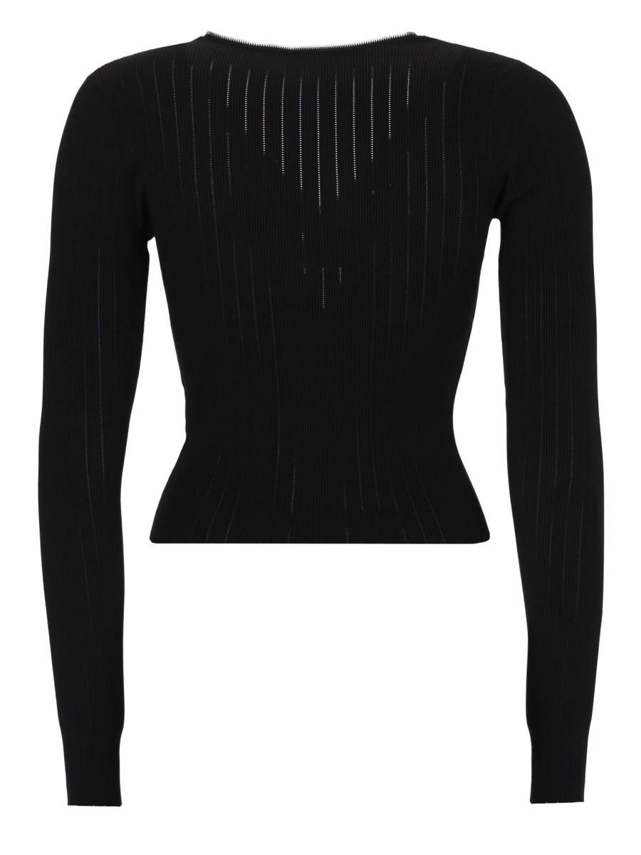 CARDIGAN POINTELLE