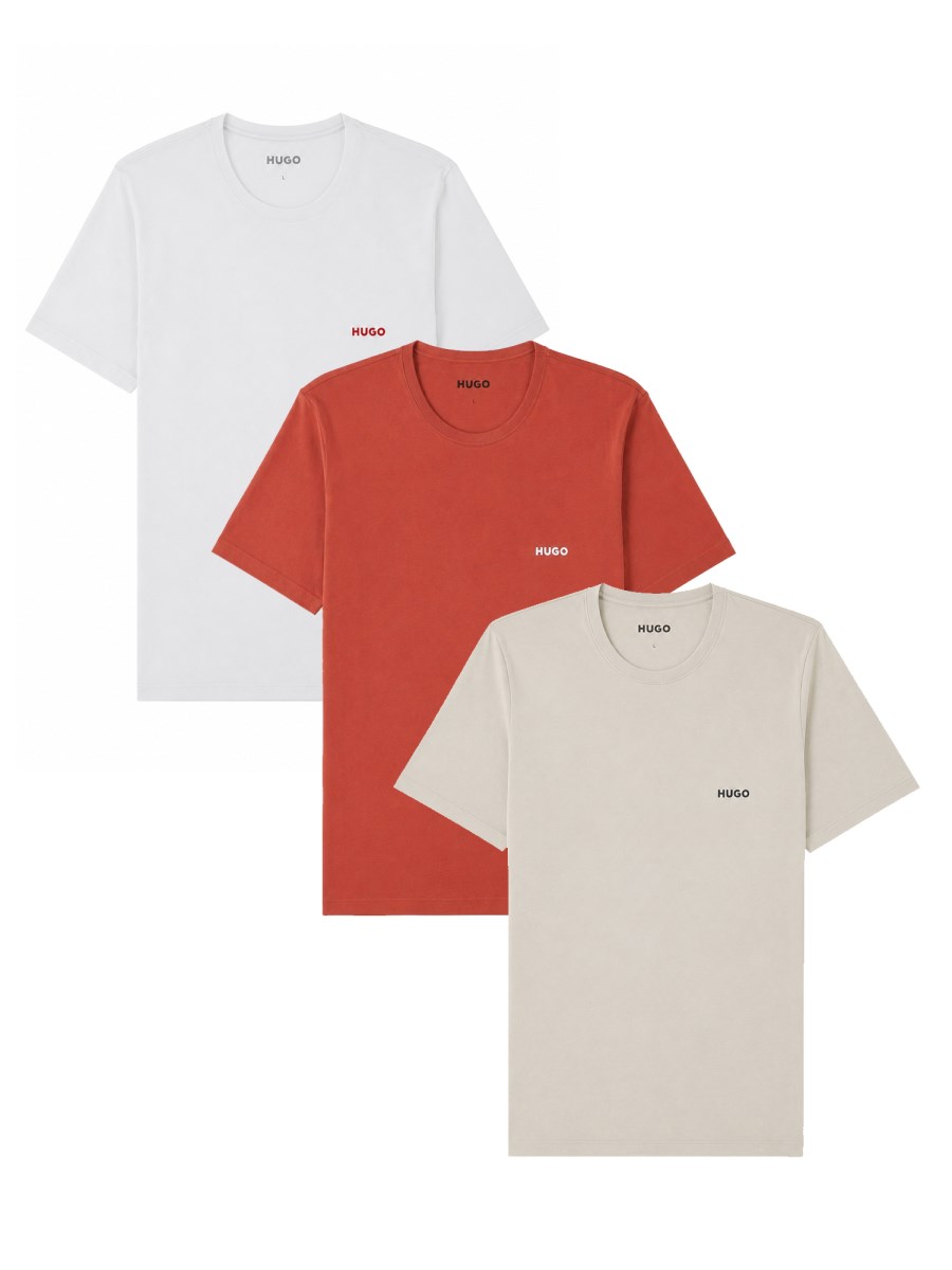 3-PACK T-SHIRT CON LOGO