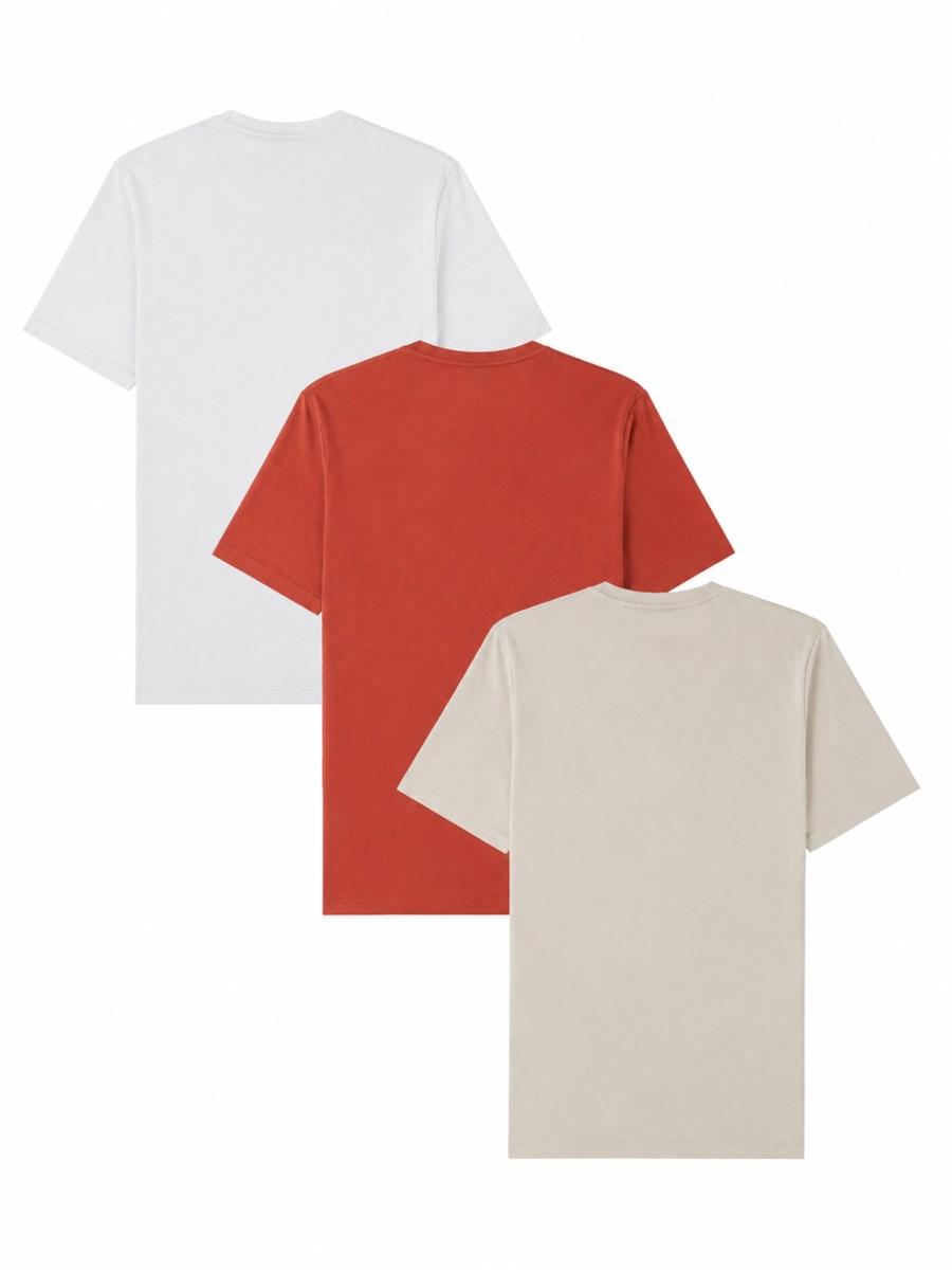 3-PACK T-SHIRT CON LOGO