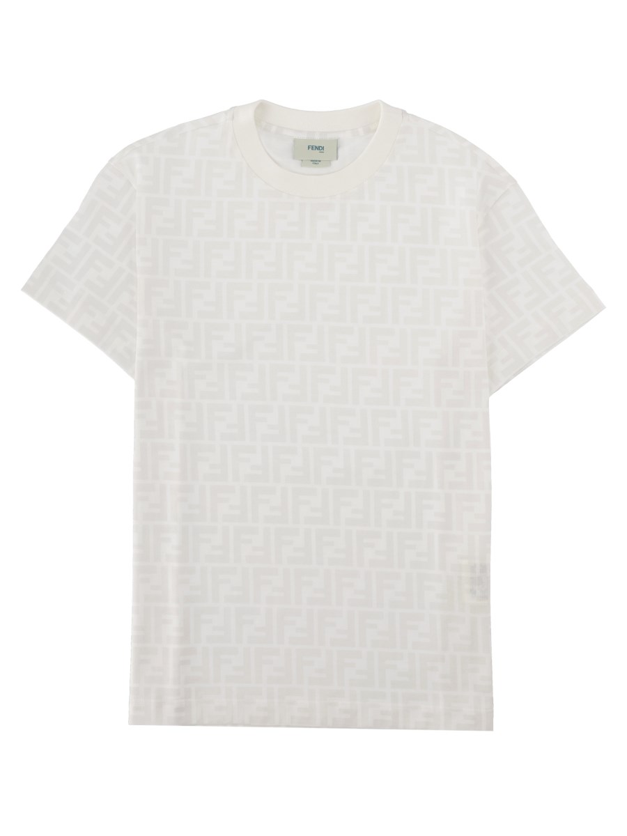 T-SHIRT CON LOGO FF ALLOVER 