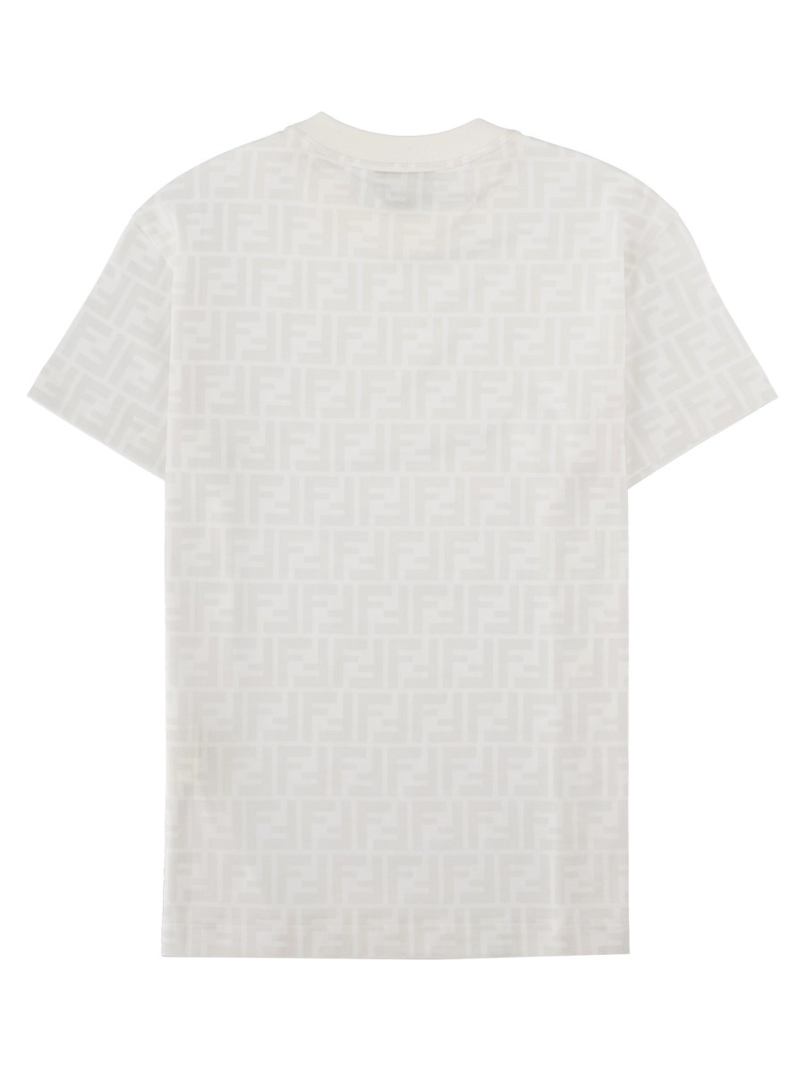 T-SHIRT CON LOGO FF ALLOVER 