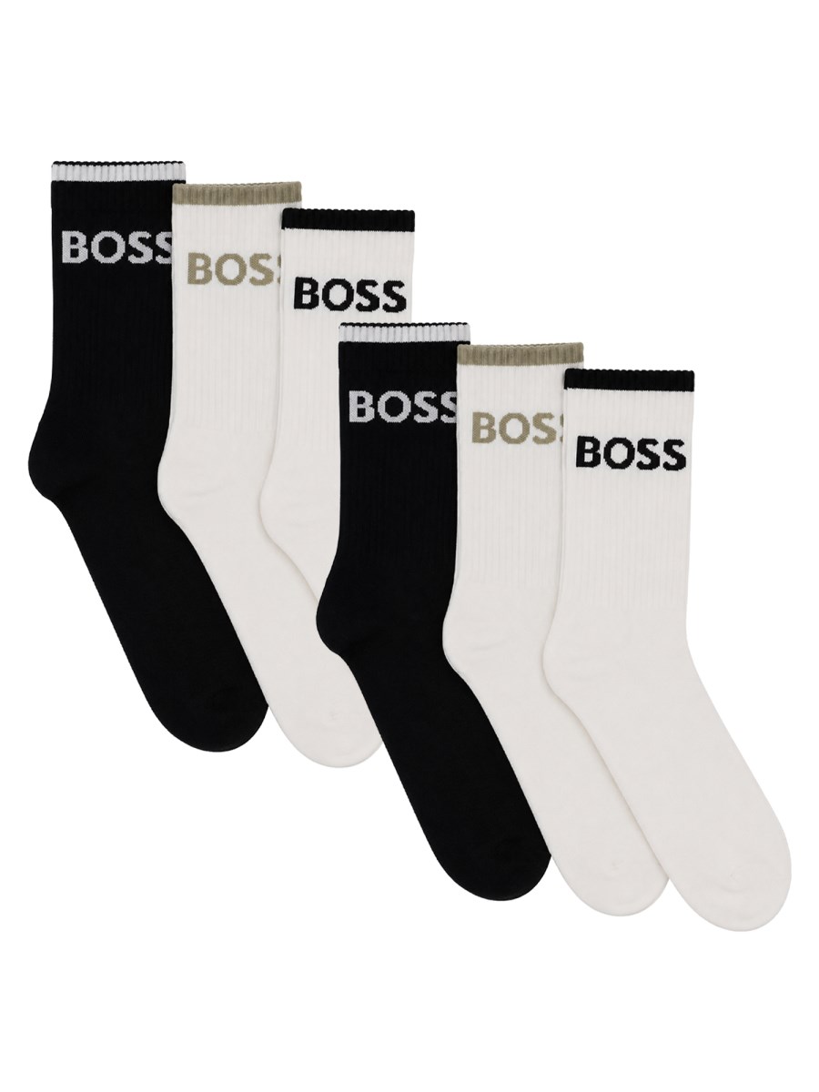 3-PACK CALZINI CON LOGO