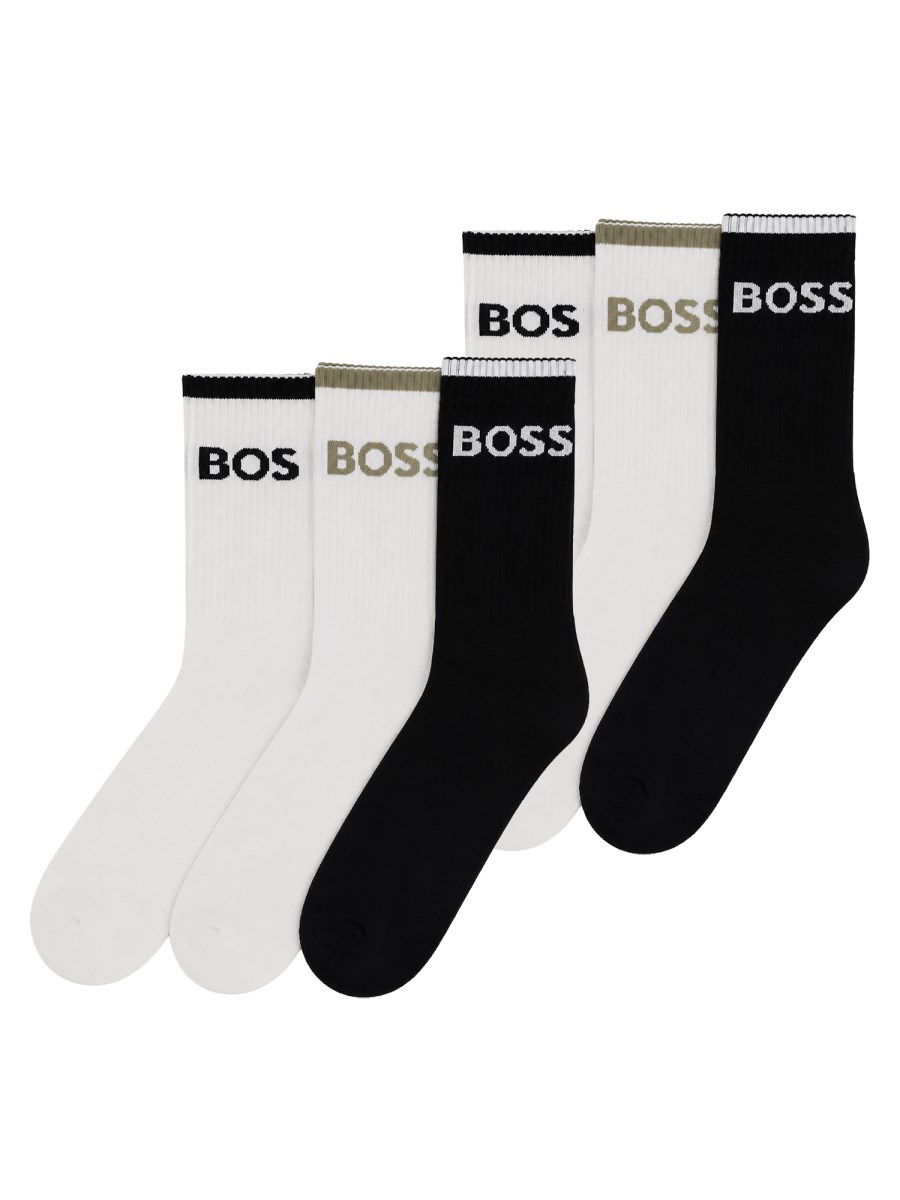 3-PACK CALZINI CON LOGO