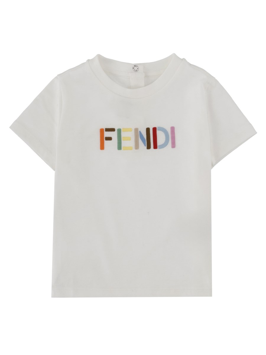 T-SHIRT CON LOGO MULTICOLOR