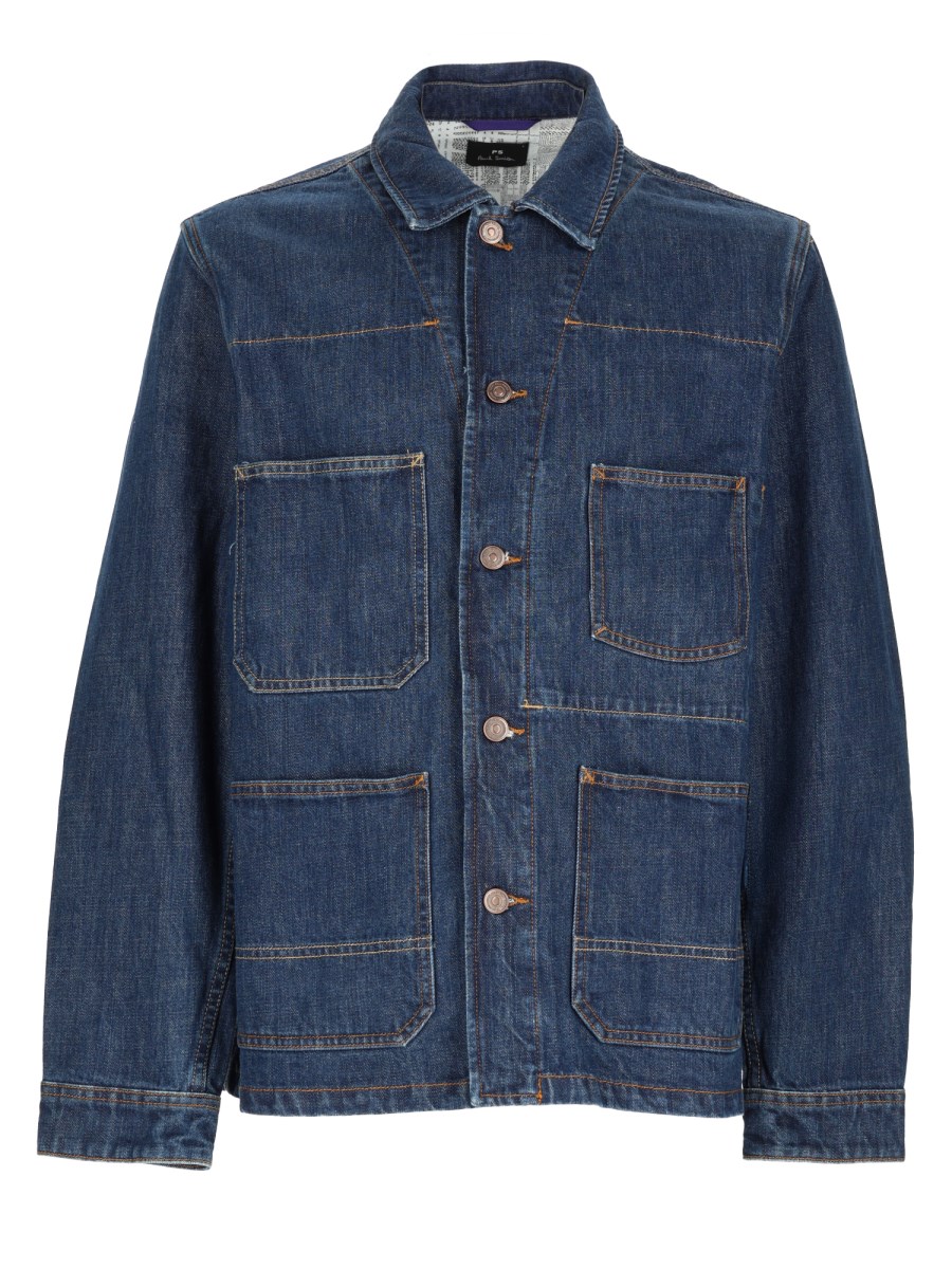 GIACCA CHORE IN DENIM