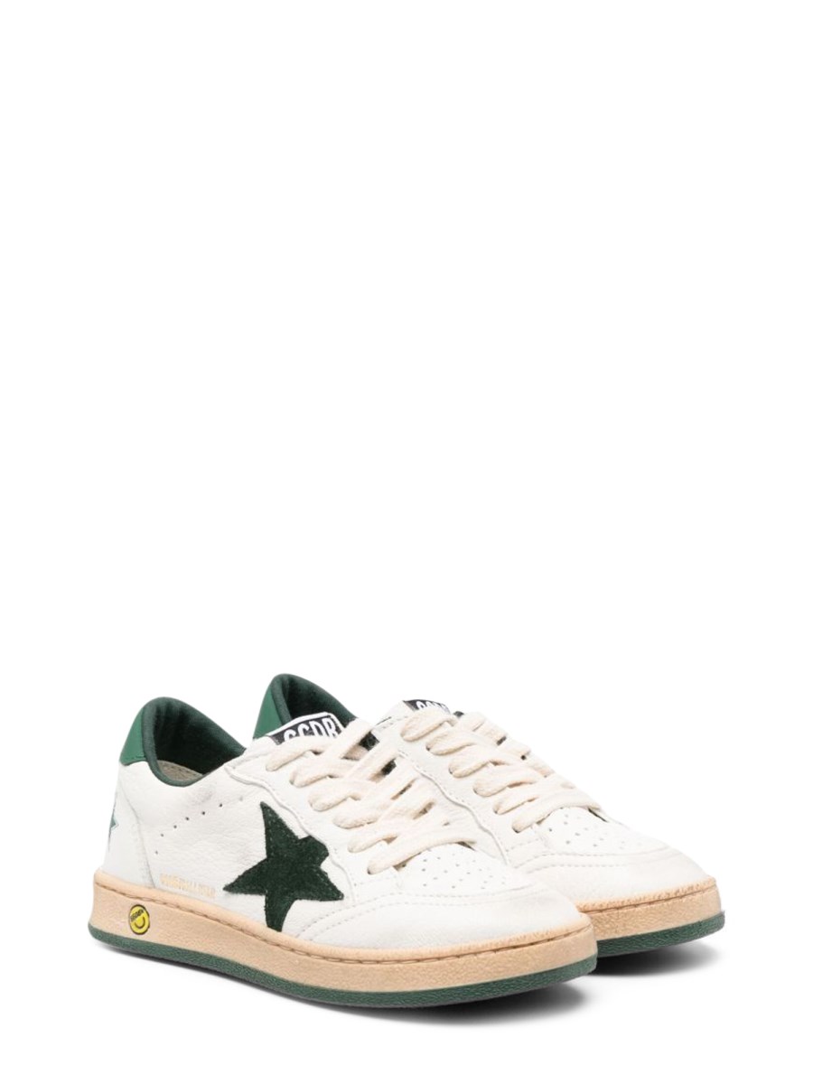SCARPE IN PELLE SCAMOSCIATE CON STELLA