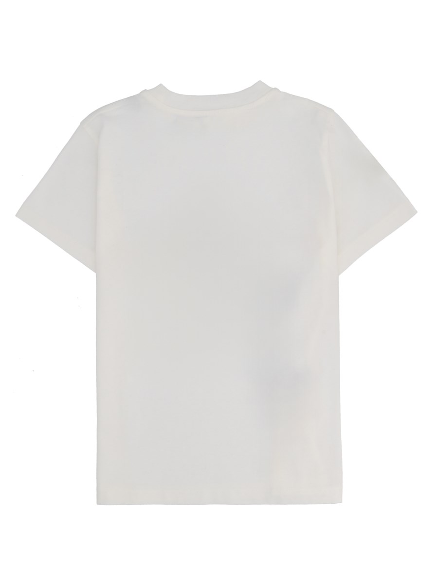 T-SHIRT IN COTONE CON STAMPA PIUMINO