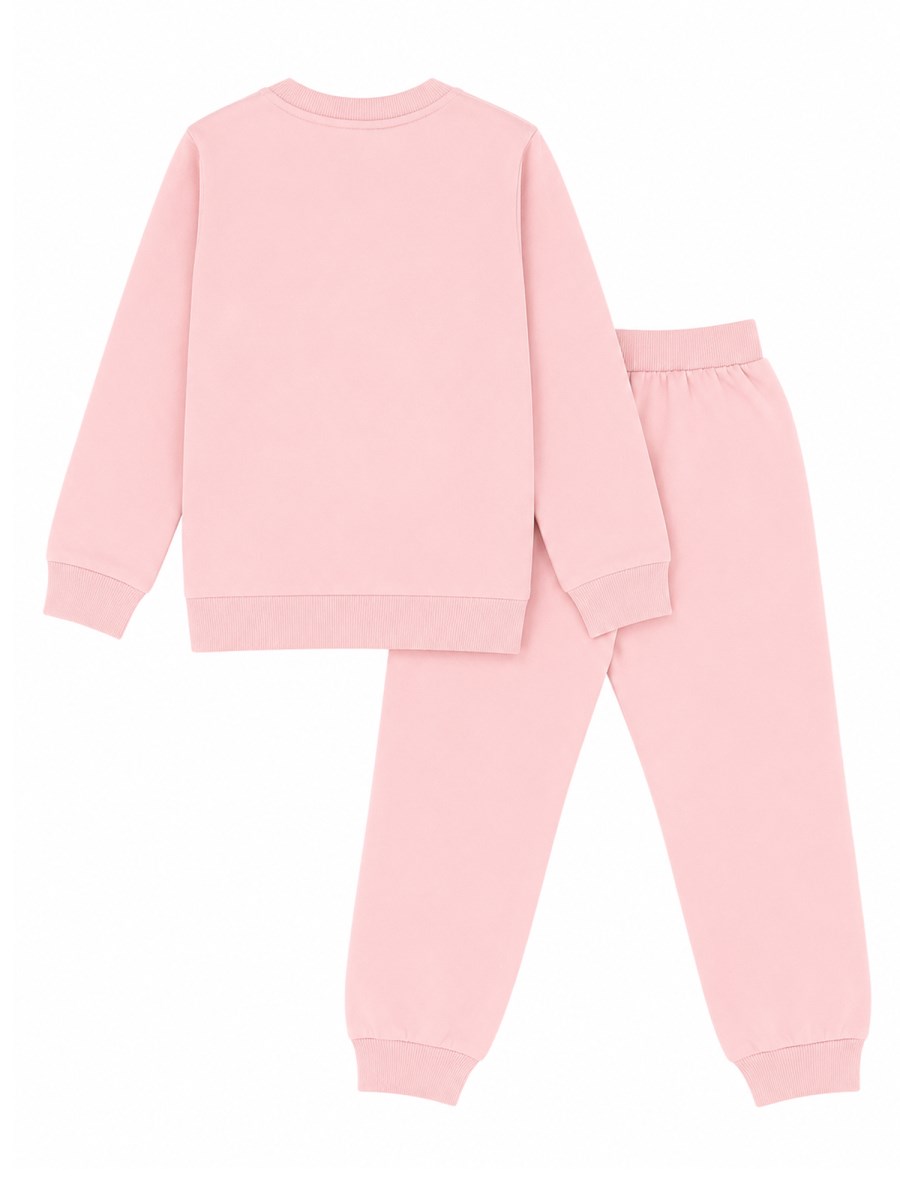Set felpa giricollo e pantalone da jogger con logo