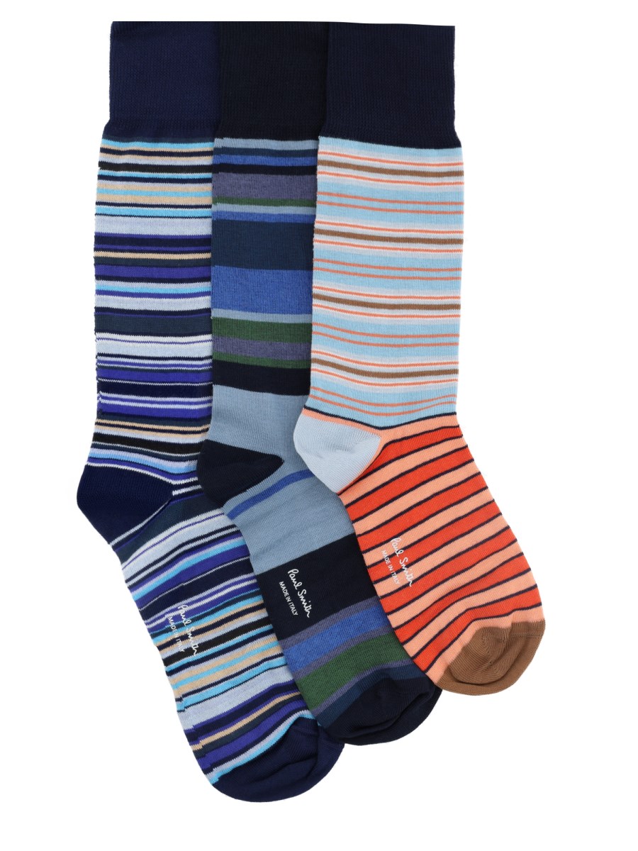 3-PACK CALZINI A RIGHE