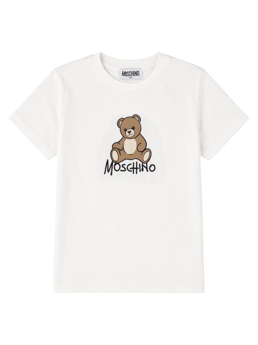 T-shirt con stampa teddy bear