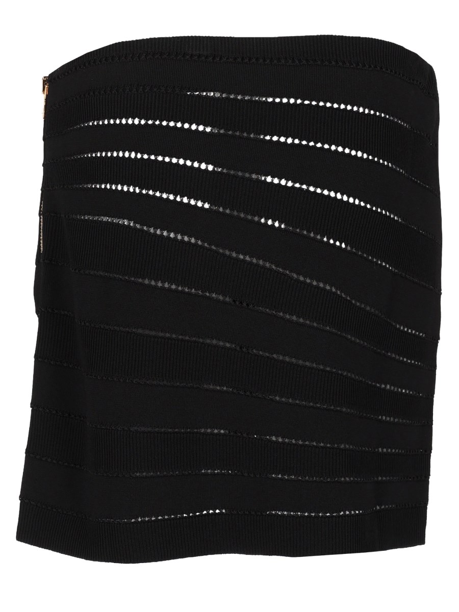 MINI GONNA IN MAGLIA FLECHAGE