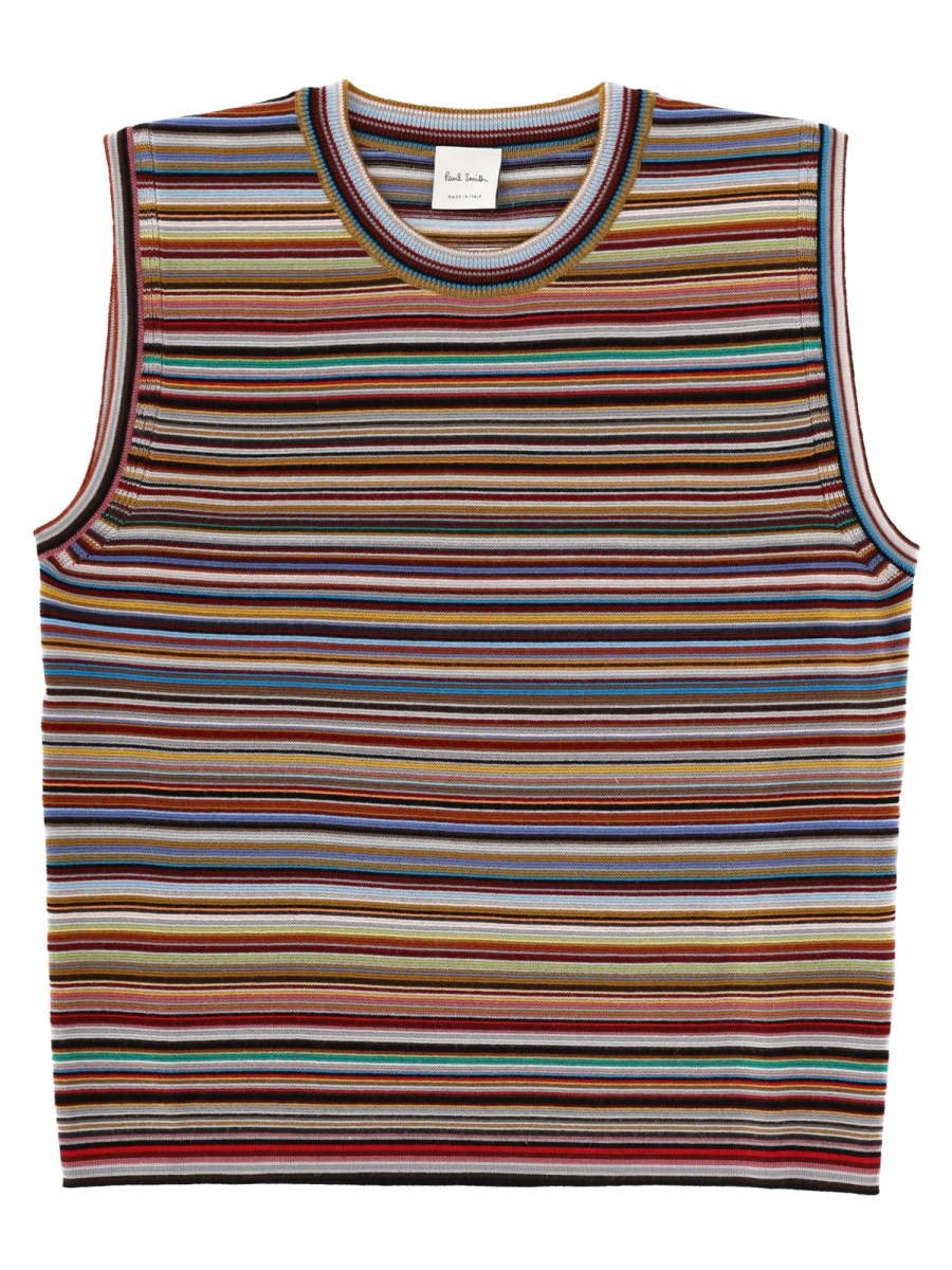 MAGLIA SMANICATA SIGNATURE STRIPE
