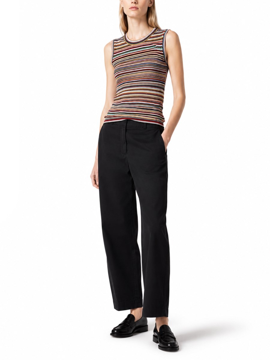 MAGLIA SMANICATA SIGNATURE STRIPE