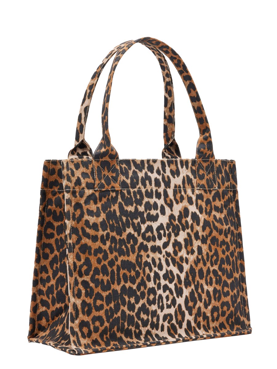 BORSA TOTE LARGE CON LOGO