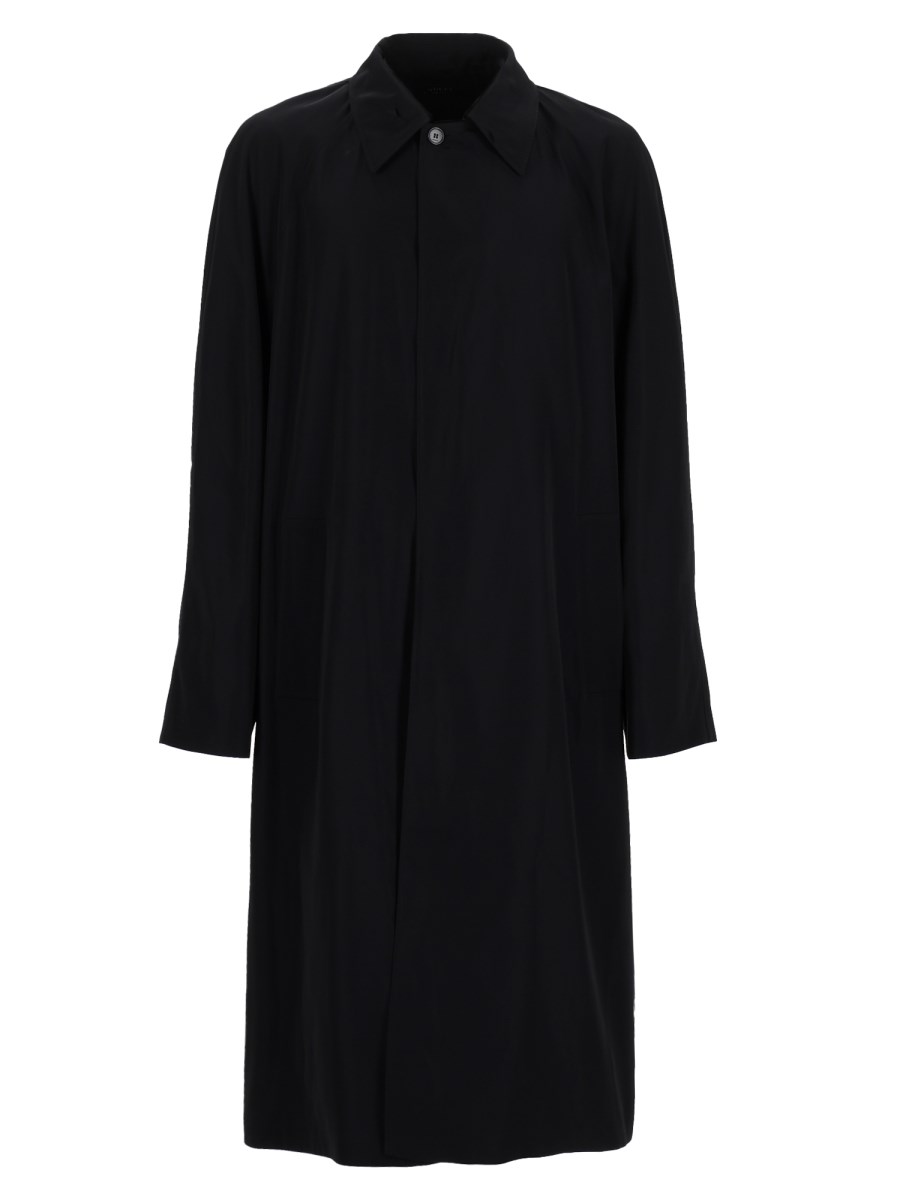 CAPPOTTO IN FAILLE DI COTONE E ACETATO